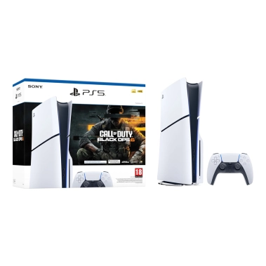 Стационарная игровая приставка Sony PlayStation 5 Slim Blu-Ray 1TB Call of Duty: Black Ops 6 Bundle - цена, характеристики, отзывы, рассрочка, фото 1