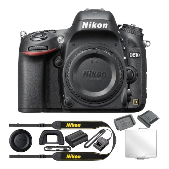 Фотоаппарат Nikon D610 24.3 MP CMOS FX-Format Digital SLR Camera (Body Only)