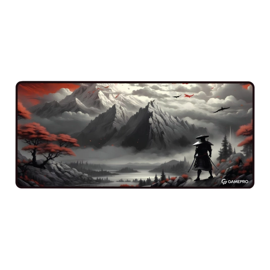 Ігрова поверхность GamePro MP275RS Control/Speed 900 x 400 x 3 мм Black-Red