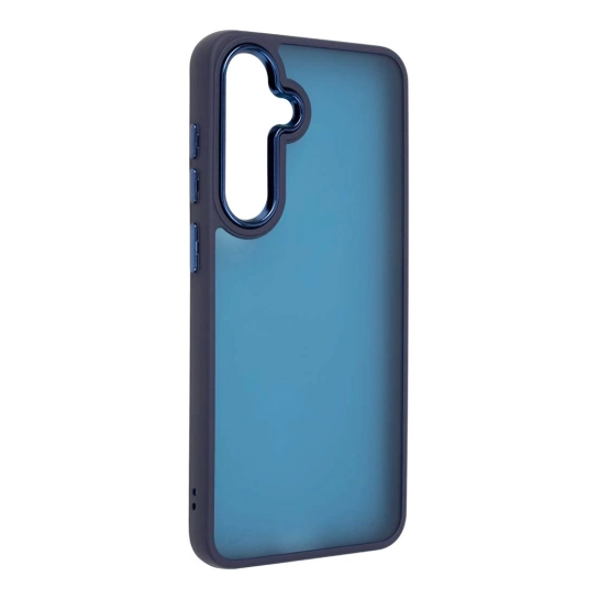 Чохол ArmorStandart Frame для Samsung S24 FE Dark Blue (ARM76912)