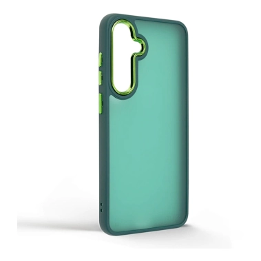Чехол ArmorStandart Frame для Samsung S24 FE Dark Green (ARM76913) - цена, характеристики, отзывы, рассрочка, фото 1