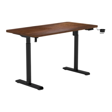 Комп'ютерний стіл із регулюванням висоти Sihoo D05 1.4m Walnut/Black - цена, характеристики, отзывы, рассрочка, фото 1