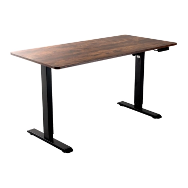 Комп'ютерний стіл із регулюванням висоти Sihoo D03 1.4m Walnut/Black - цена, характеристики, отзывы, рассрочка, фото 1