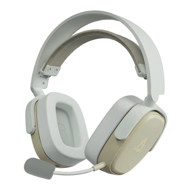 Беспроводная игровая гарнитура Ajazz AHM09 MAX Gray White (AHM09-MAX-GW) - цена, характеристики, отзывы, рассрочка, фото 1