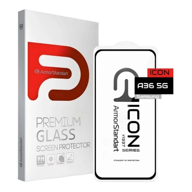 Захисне скло ArmorStandart Icon для Samsung A36 5G (ARM82211) - цена, характеристики, отзывы, рассрочка, фото 1