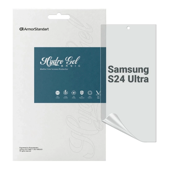 Гидрогелевая плёнка ArmorStandart Matte для Samsung S24 Ultra (ARM72459)