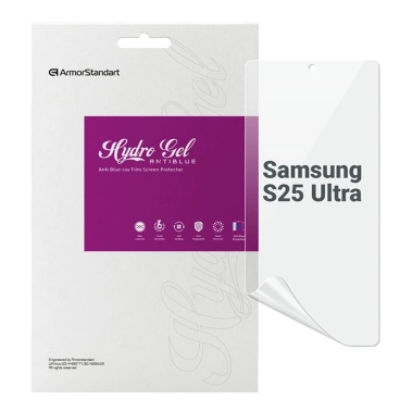 Гідрогелева плівка ArmorStandart Anti-Blue для Samsung S25 Ultra (ARM81512) - цена, характеристики, отзывы, рассрочка, фото 1
