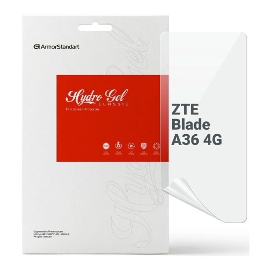Гидрогелевая плёнка ArmorStandart для ZTE Blade A36 4G (ARM88875)