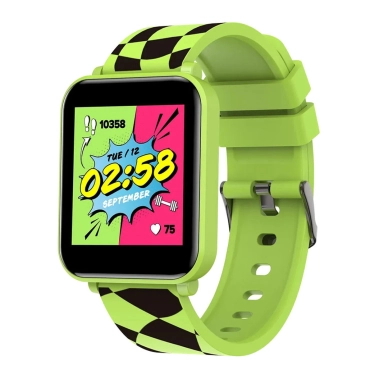Детские смарт-часы CANYON Kids Smartwatch Joyce KW-43 DUAL BT Music Green - цена, характеристики, отзывы, рассрочка, фото 1
