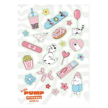 Стикерпак Pump KIDS - цена, характеристики, отзывы, рассрочка, фото 1