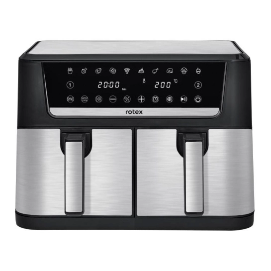 Мультипечь с двумя отсеками Rotex ROM1210-2XL MultiFry DUO