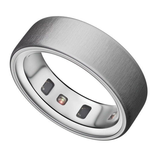 Смарт-кольцо Oura Ring 4 Brushed Silver Size 7 (JZ90-54220-07)