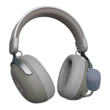 Беспроводная игровая гарнитура Ajazz AHM08 MAX Gray White (AHM08-MAX-GW) - цена, характеристики, отзывы, рассрочка, фото 1