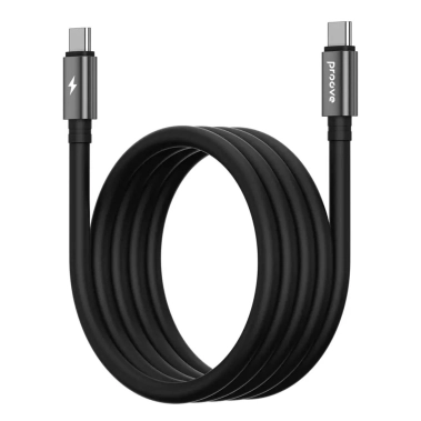 Кабель Proove Magneto Type-C to Type-C 60W (1m) Black - цена, характеристики, отзывы, рассрочка, фото 1