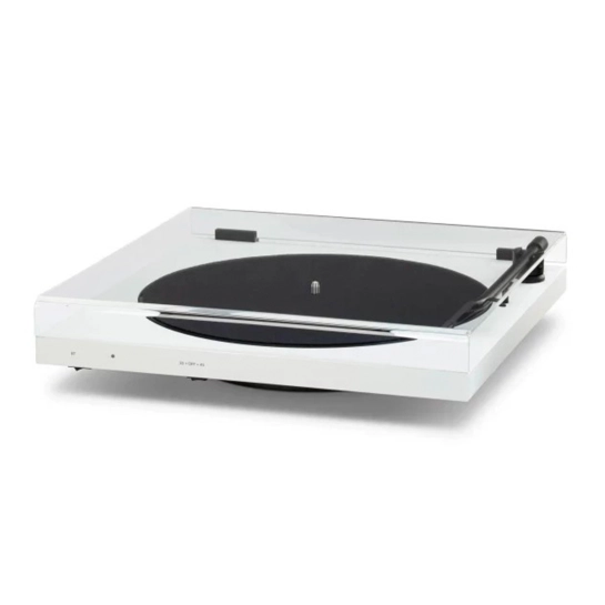 Виниловый проигрыватель Tone Factory - Turntable Satin White (with dust cover)