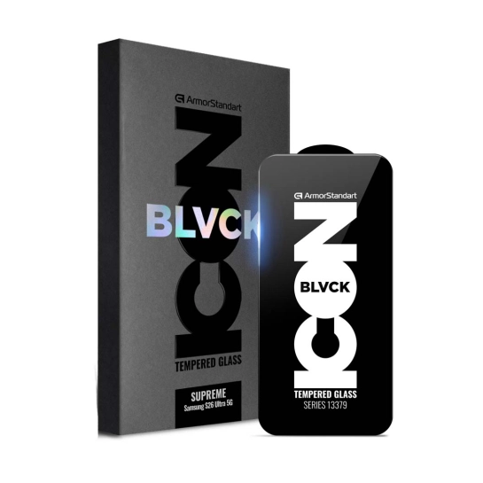 Захисне скло ArmorStandart Supreme Black Icon для Samsung S26 Ultra 5G (ARM89256)