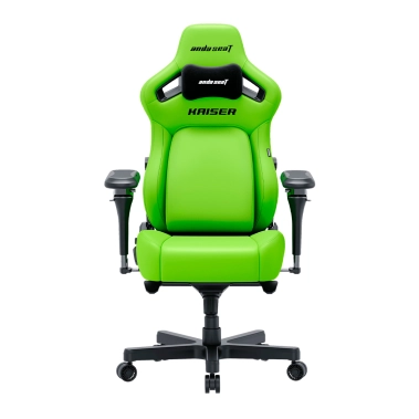 Игровое кресло Anda Seat Kaiser 4 V2 XL Cyber Green PVC - цена, характеристики, отзывы, рассрочка, фото 1