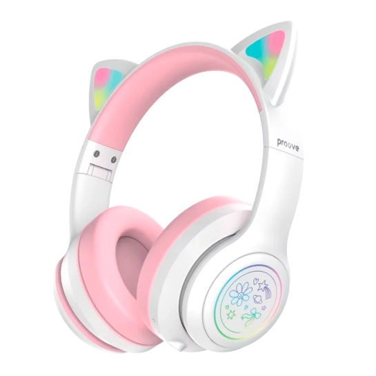 Бездротові навушники Proove Kids Neko (APP) White/Pink