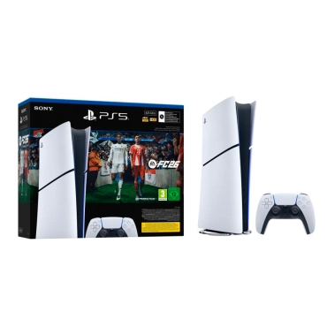 Ігрова приставка Sony PlayStation 5 Slim Digital Edition 825GB FC26 Bundle - цена, характеристики, отзывы, рассрочка, фото 1
