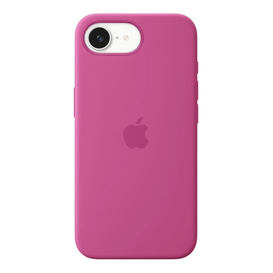 Чохол Apple Silicone Case для iPhone 16e Fuchsia - ціна, характеристики, відгуки, розстрочка, фото 1
