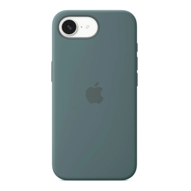 Чохол Apple Silicone Case for iPhone 16e Lake Green - цена, характеристики, отзывы, рассрочка, фото 1