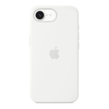 Чохол Apple Silicone Case for iPhone 16e White - цена, характеристики, отзывы, рассрочка, фото 1