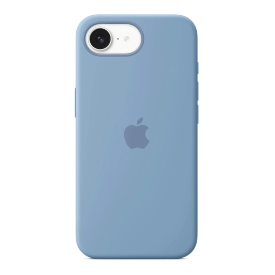 Чохол Apple Silicone Case for iPhone 16e Winter Blue