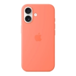 Чехол Apple Silicone Case with MagSafe for iPhone 16 Tangerine