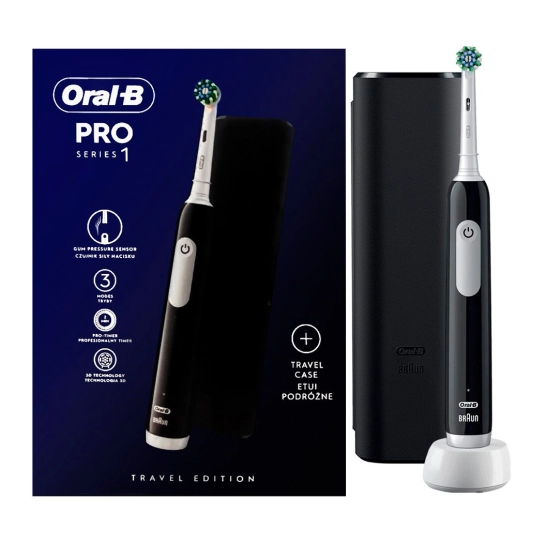 Електрична зубна щітка Oral-B Pro Series 1 CrossAction D305.513.3X Black