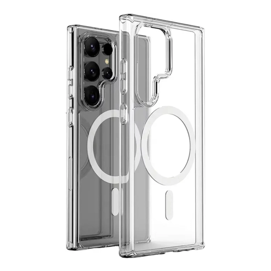 Чехол Monblan Crystal Series Magnetic Case for Samsung S24 Ultra Clear