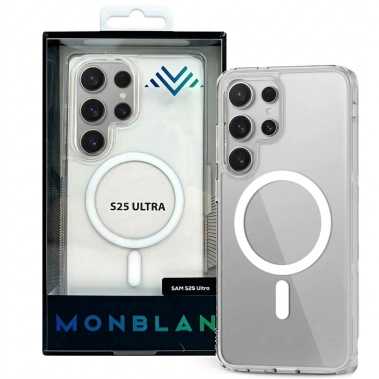 Чехол Monblan Crystal Series Magnetic Case for Samsung S25 Ultra Clear - цена, характеристики, отзывы, рассрочка, фото 1