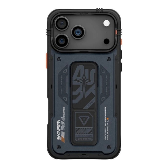 Чехол-накладка Skinarma Aegis (Mag-Charge) для iPhone 17 Pro (6.3") Navy - цена, характеристики, отзывы, рассрочка, фото 1