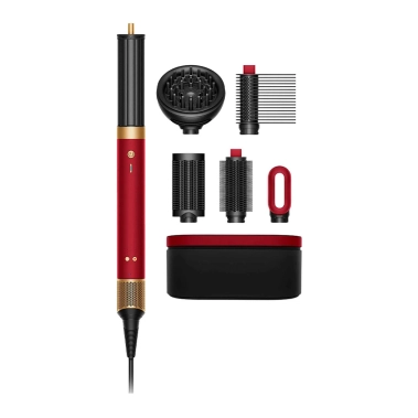 Мультистайлер Dyson Airwrap Coanda 2x Multi-styler & Dryer Curly to Coily - Red Velvet/Gold (176957-01) - цена, характеристики, отзывы, рассрочка, фото 1