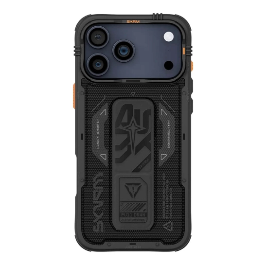 Чохол-накладка Skinarma Phantom (Mag-Charge + Grip-Stand) для iPhone 17 Pro Max (6.9") Black