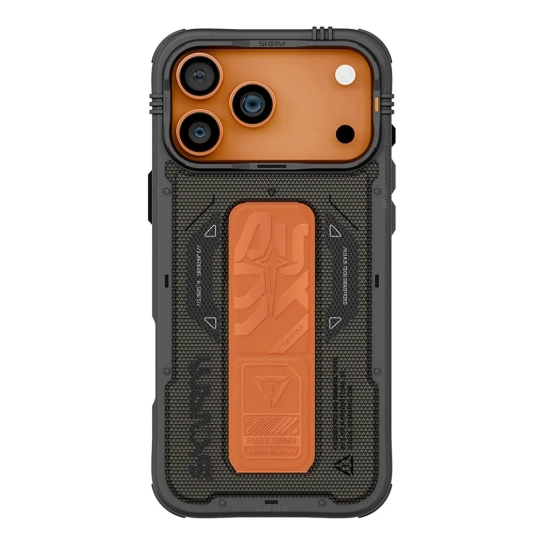 Чохол-накладка Skinarma Phantom (Mag-Charge + Grip-Stand) для iPhone 17 Pro Max (6.9") Olive