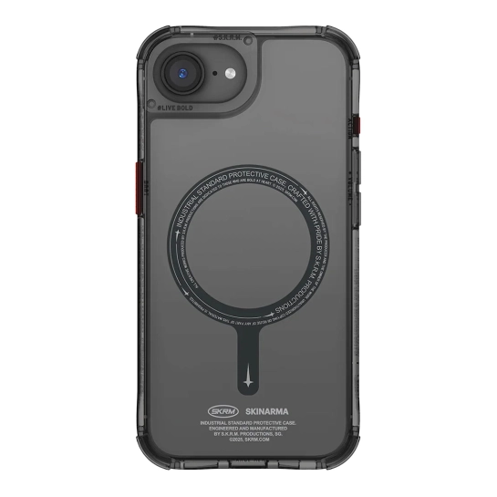 Чохол-накладка Skinarma Saido (Mag-Charge) для iPhone 16e (6.1") Black