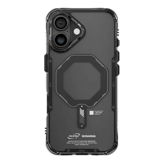 Чохол-накладка Skinarma Saido (Mag-Charge) для iPhone 17 (6.3") Black