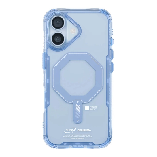 Чохол-накладка Skinarma Saido (Mag-Charge) для iPhone 17 (6.3") Sky Blue