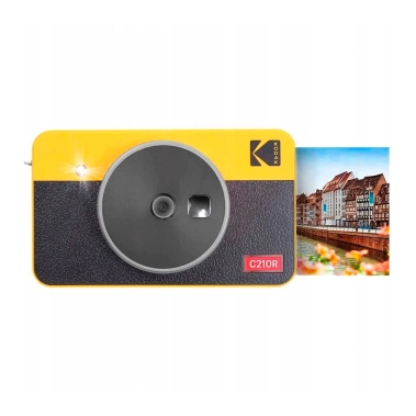 Камера моментальной печати Kodak Mini Shot 2 Retro Yellow (C210RY) - цена, характеристики, отзывы, рассрочка, фото 1