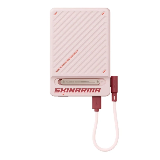 Зовнішній акумулятор Skinarma Power Bank ARC Magnetic with Intergrated Stand 10000 mAh 20W USB-C PD Pink