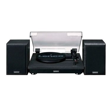 Вініловий програвач Lenco LS-100 Black - цена, характеристики, отзывы, рассрочка, фото 1