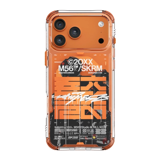 Чохол-накладка Skinarma SKRM X M56 (Mag-Charge) iPhone 17 Pro Max (6.9") Orange