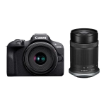 Фотоаппарат с двумя сменными объективами Canon EOS R100 Kit 18-45mm + 55-210mm IS STM (6052C036)