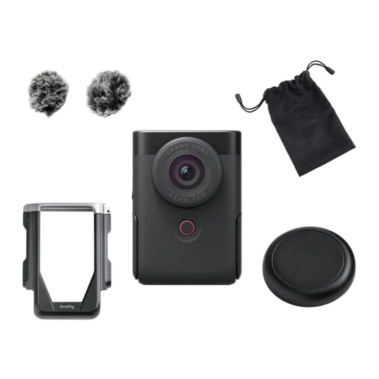 Фотоапарат Canon PowerShot V10 Advanced Vlogging Kit Black (5946C005)