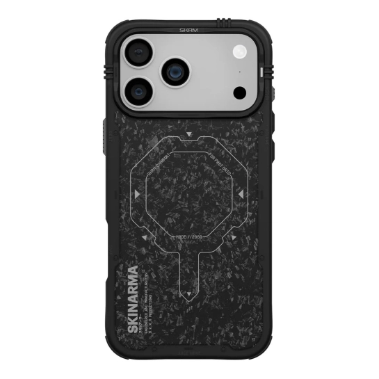 Чехол-накладка Skinarma Vektor (Mag-Charge) iPhone 17 Pro (6.3") Black
