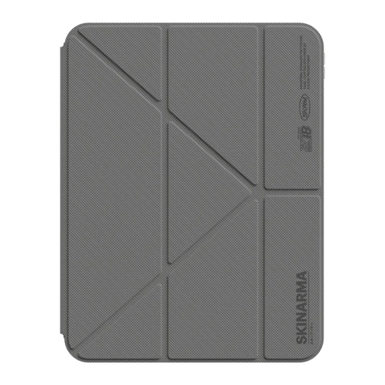 Чехол Skinarma Zeta Apple iPad 11 (A16) (11th Gen 2025) Grey