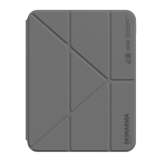 Чехол Skinarma Zeta Apple iPad Air 11 M2 (6th Gen 2024)/Apple iPad Air 11 M3 (7th Gen 2025) Grey