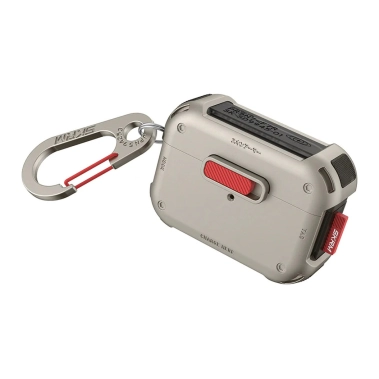 Кейс для навушників SkinArma Mecha AirPods Pro 2 Titanium - цена, характеристики, отзывы, рассрочка, фото 1