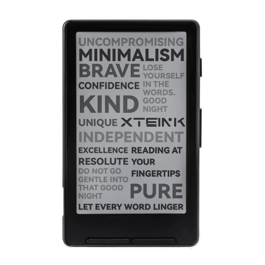 Электронная книга Xteink X4 Ultra-thin Magnetic Back eReader Space Black - цена, характеристики, отзывы, рассрочка, фото 1