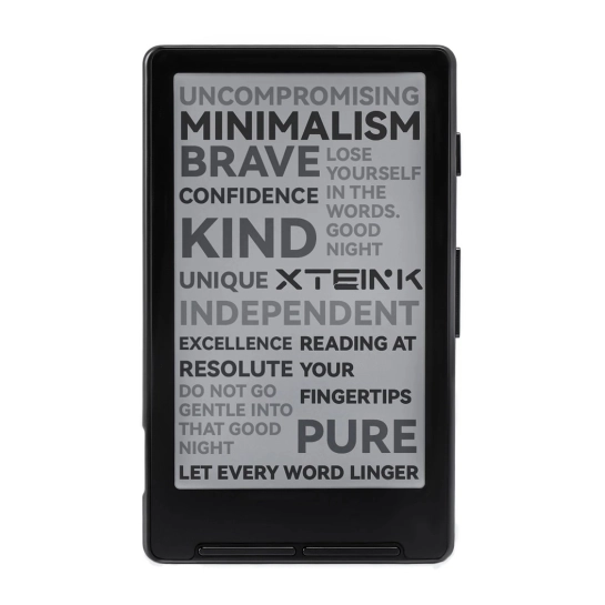 Электронная книга Xteink X4 Ultra-thin Magnetic Back eReader Space Black